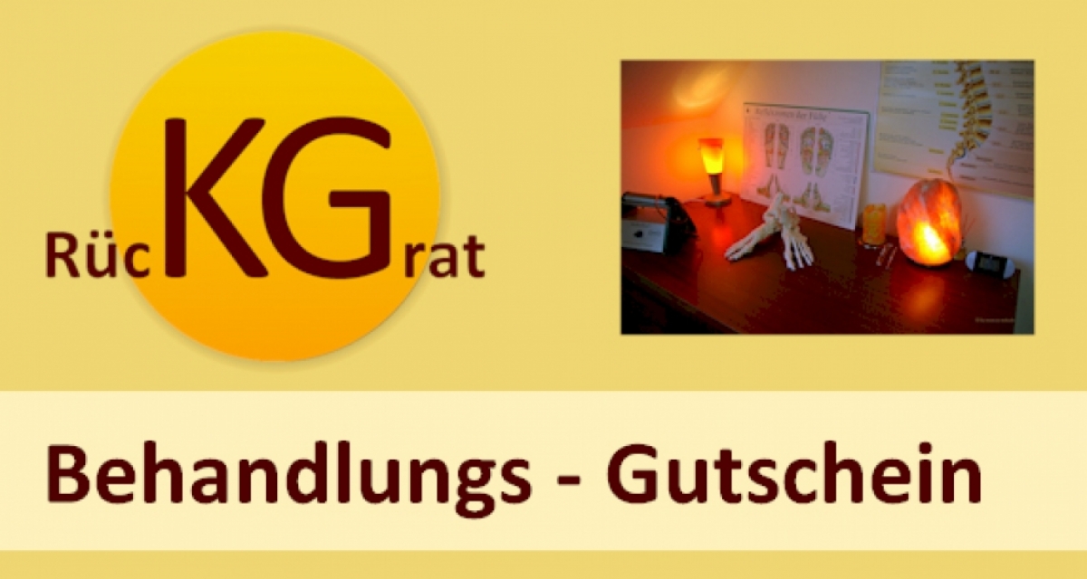 Gutschein | Anette Freyhardt - RücKGrat Krankengymnastik, Physiotherapie, Fussreflex, Wellness - Weisendorf bei Erlangen
